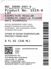 Kaopectate Regular Strength Vanilla Flavor Anti Diarrheal 포장
