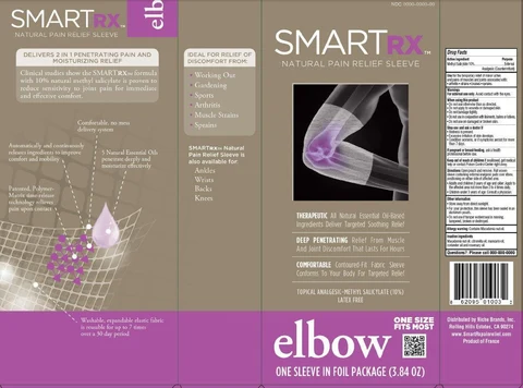 SmartRx Natural Pain Relief Sleeve ELBOW 포장