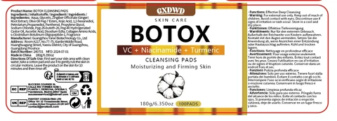 CLEANSING PADS packaging