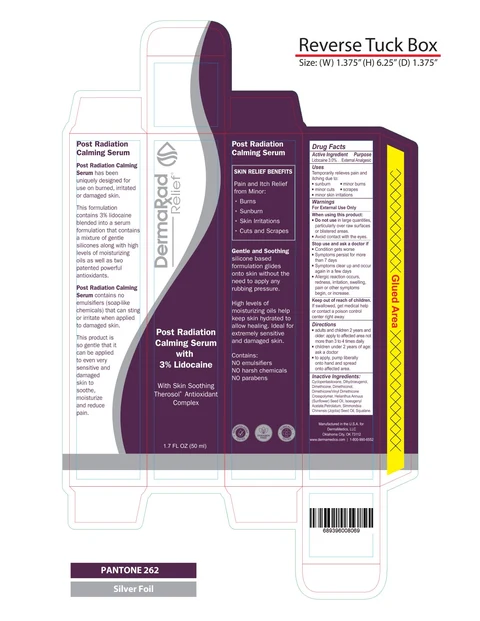 DermaRad Relief Post Radiation Calming 포장