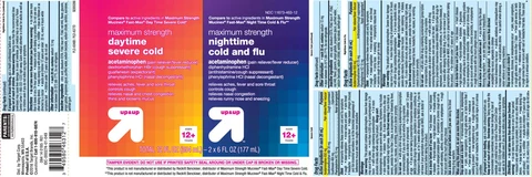 DayTime Mucus Relief Severe Cold and Nighttime Cold and FluMaximum Strength 포장