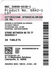 Cetirizine hydrochloride 포장