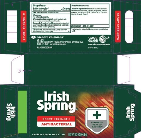 Irish Spring Antibacterial Bar 포장