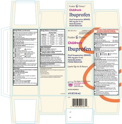 Ibuprofen Oral 포장
