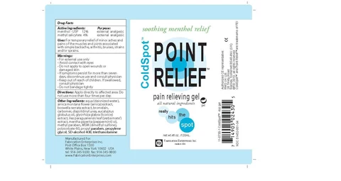 Cold SpotPoint Relief 포장