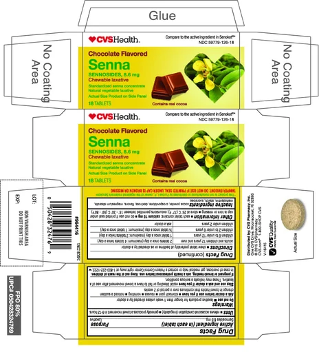 Chocolate Flavored Senna packaging