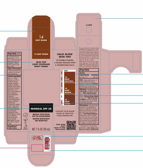 Halo Glow Skin Tint SPF50 -84517 packaging