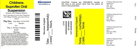 good sense ibuprofenchildrens packaging