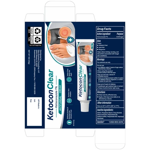 KetoconClear Cream 포장