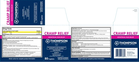 Thompson Cramp Relief packaging