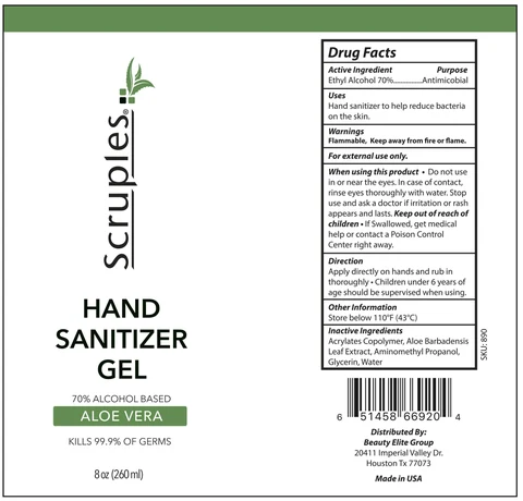 Hand Sanitizer packaging