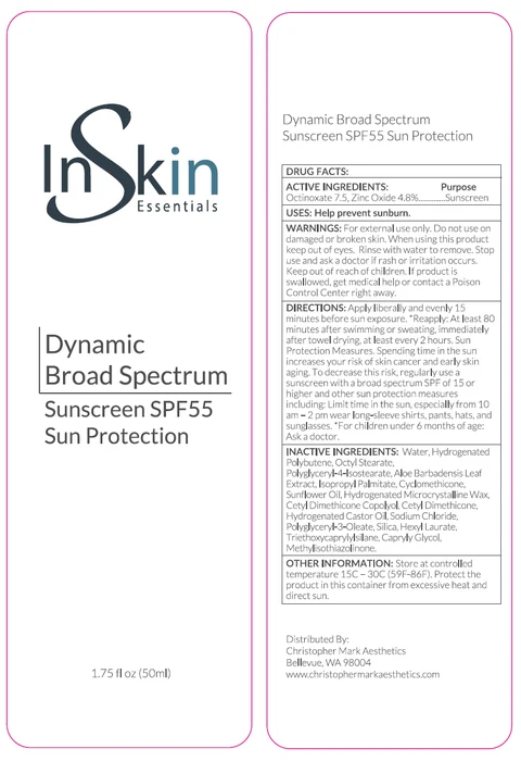 InSKin Essentials Dynamic Broad Spectrum packaging