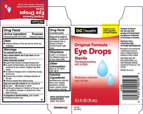 DG Original Eye Drops 포장