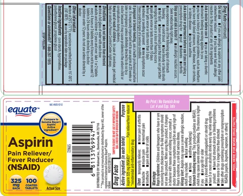 Aspirin 포장