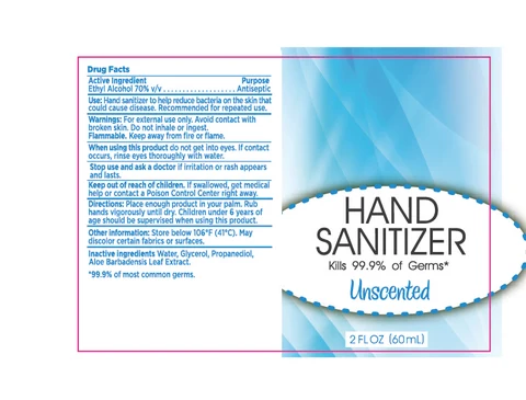 HAND SANITIZER 포장