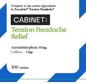 TENSION HEADACHE RELIEF 포장
