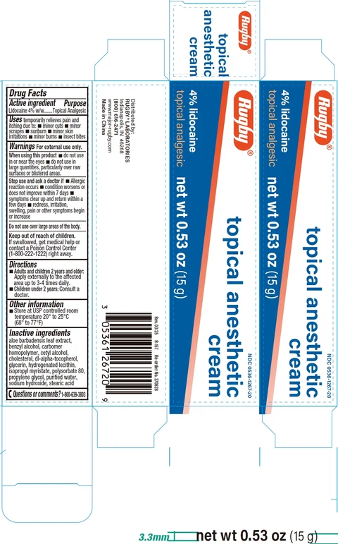 4 Lidocaine Topical Anesthetic 포장
