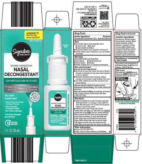 nasal decongestant 포장