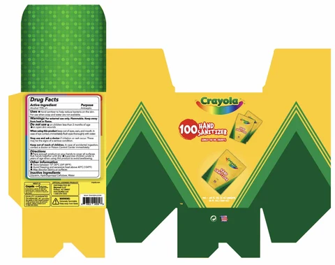 outer package label