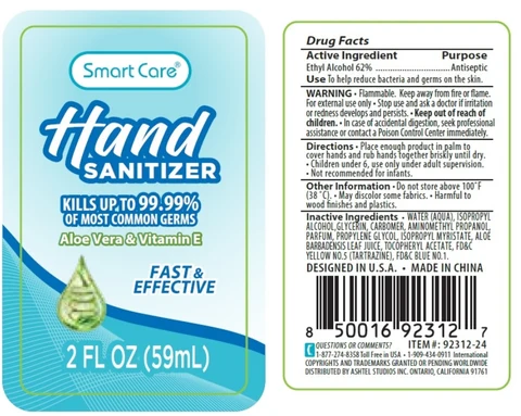 Smart Care Hand Sanitizer 2 oz 포장