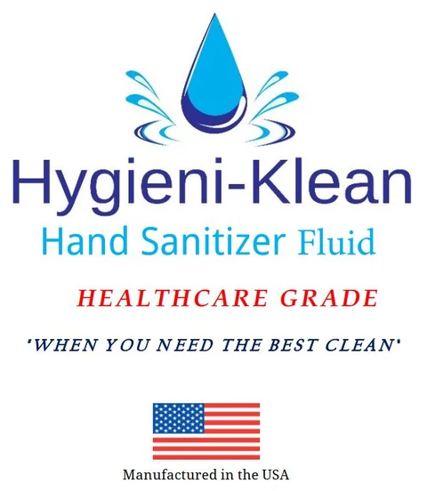 Hygieni-Klean Hand Sanitizer Fluid Healthcare Grade 포장