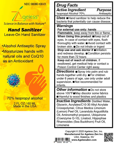 AZ Clean and Soft Professional Leave-on Hand Sanitizer packaging