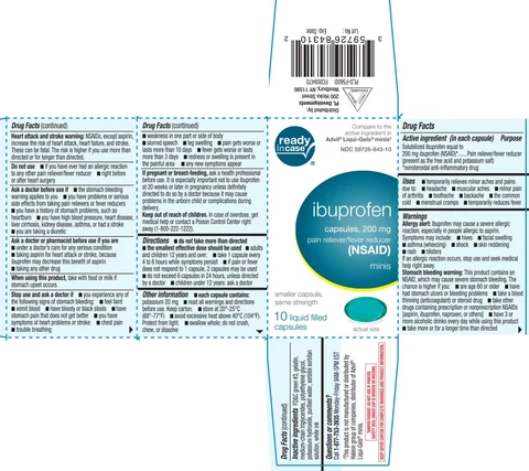 Ibuprofen minis 포장