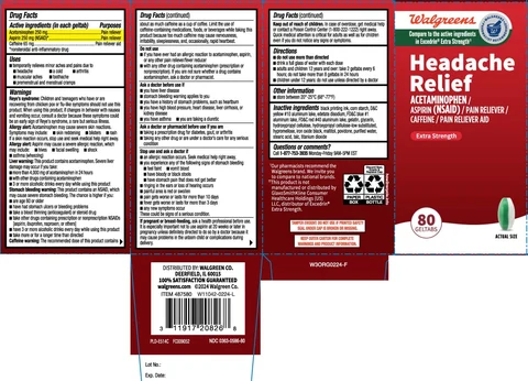Headache ReliefExtra Strength packaging