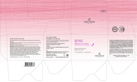 THE SKIN HOUSE Rose HeavenCream 포장
