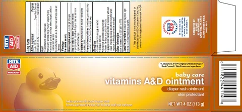 Baby Care Vitamins A and D 포장