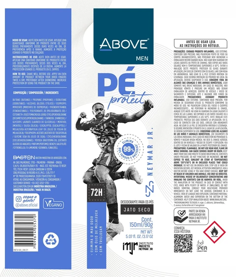 DEO PEDICO ABOVE NEYMAR JR MEN 포장
