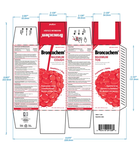 BRONCOCHEMMAXIMUM COUGH 포장