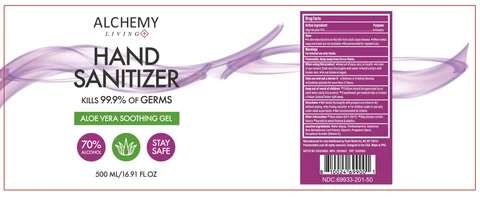 Alchemy Living Hand Sanitizer 포장