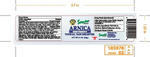 Sanar Naturals Arnica White 포장