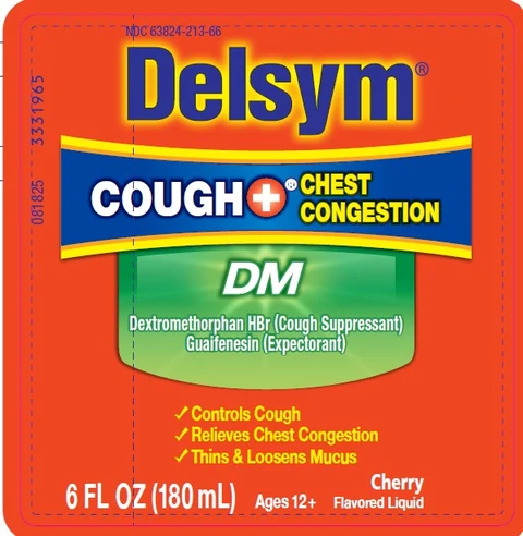 DelsymCough Plus Chest Congestion DM 포장