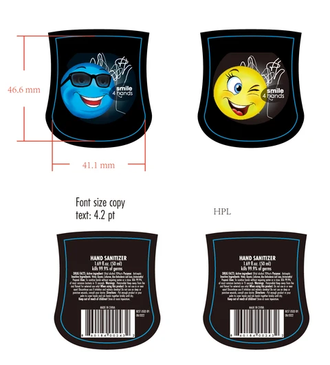 HAND SANITIZER 포장