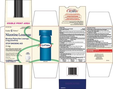foster and thrive nicotine packaging