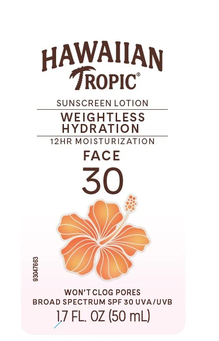 Hawaiian Tropic packaging