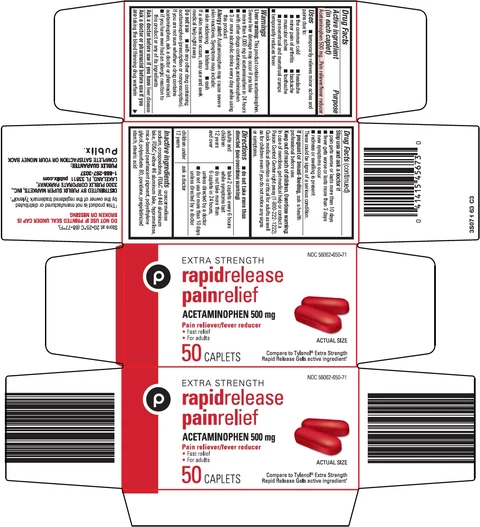 rapid release pain relief 포장