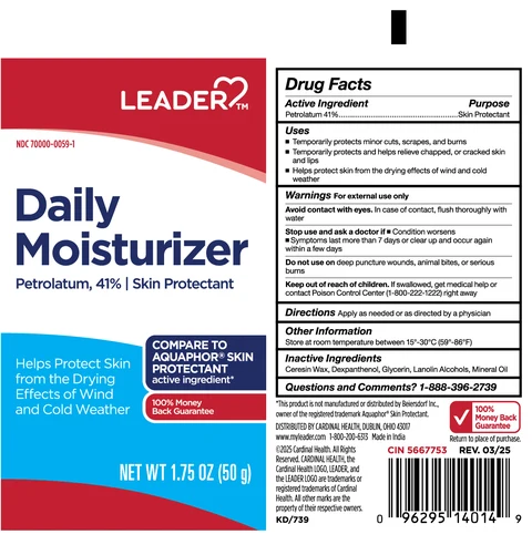 CR-5667753 Leader Daily Moisturizer packaging
