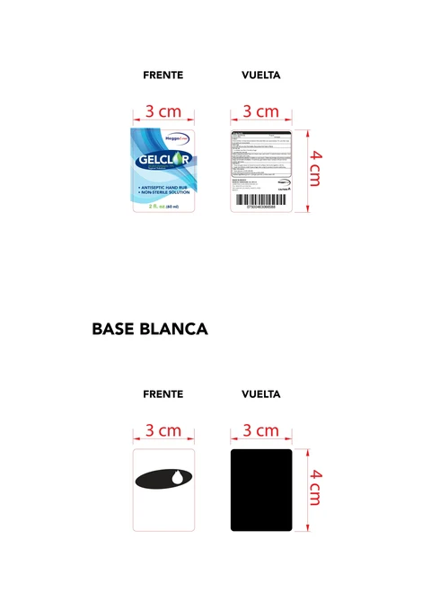 Hand Sanitizer packaging