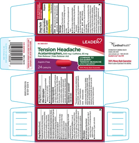 Tension Headache packaging