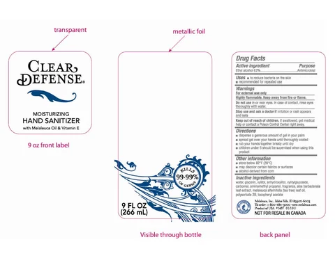 Clear Defense packaging
