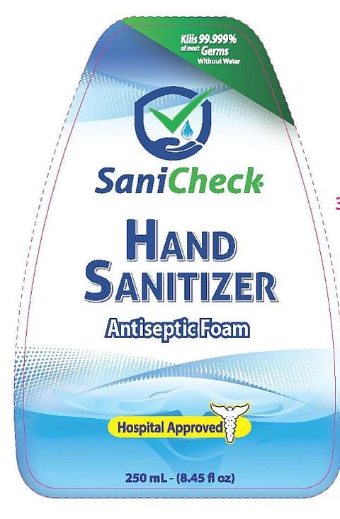 Hand Sanitizer packaging