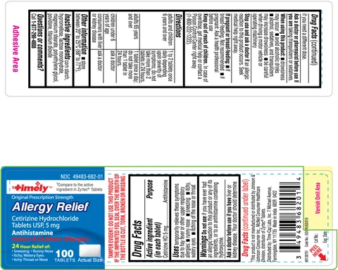 Cetirizine Hydrochloride 포장