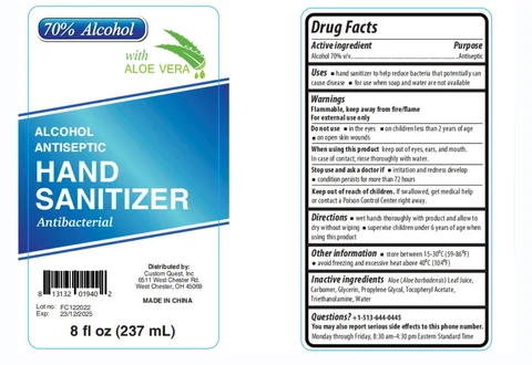 Hand Sanitizer packaging