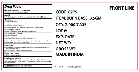 Burn Ease 3.5g packaging