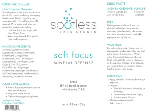 Soft Focus Mineral Defense Tinted 포장