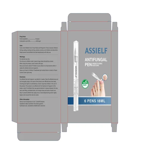 ASSIELF ANTIFUNGAL PEN 포장