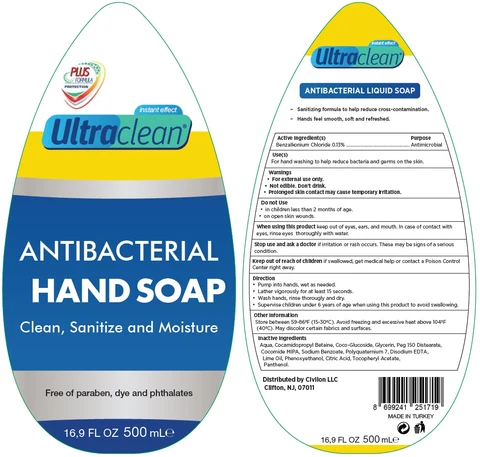 ULTRACLEANANTIBACTERIAL HANDSOAP 포장